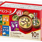 アマノフーズ フリーズドライ いつものおみそ汁 10食バラエティセット(5種×各2食) 6袋入 〔お味噌汁〕