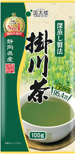 国太楼 深蒸し掛川茶 100g 24袋 ( 12袋入×2 まとめ買い) 〔お茶〕