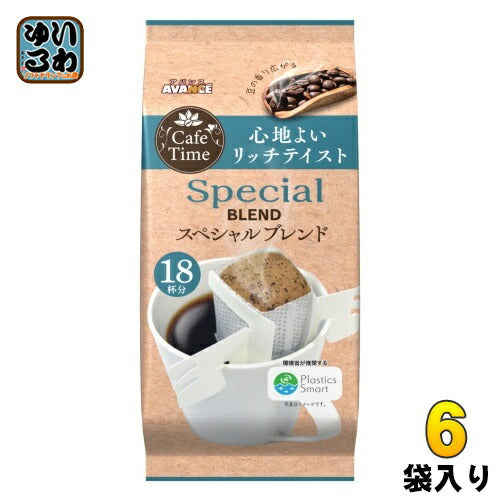 国太楼 アバンス Caf  Timeスペシャルブレンド 18杯×6袋入 珈琲 ドリップコーヒー