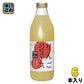 サンパック りんごジュース 1L 瓶 6本入 果汁飲料 ふじりんご