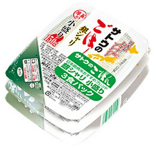 サトウ食品 サトウのごはん銀シャリ 小盛り 3食パック×24個 (12個入×2 まとめ買い)