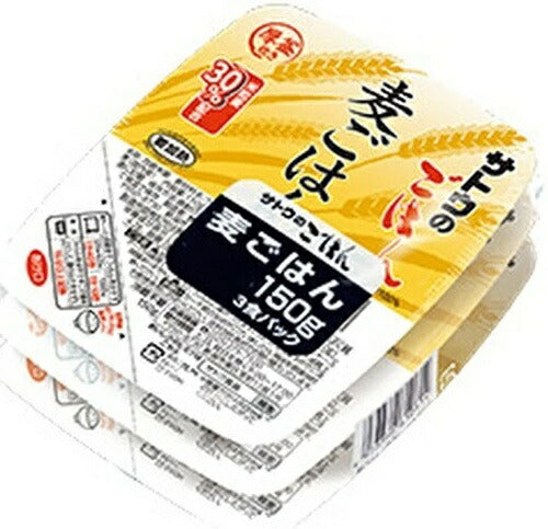 サトウ食品 サトウのごはん 麦ごはん 3食セット×24個 (12個入×2 まとめ買い) 非常食 レトルト 食物繊維 ビタミン