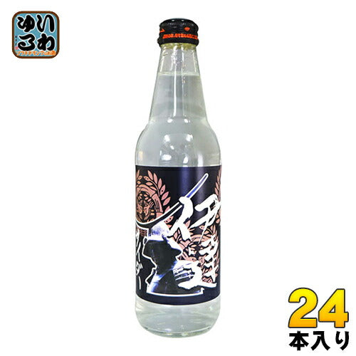 トレボン食品 伊達サイダー 360ml 瓶 24本入 〔炭酸飲料〕