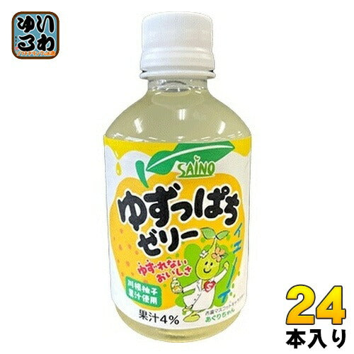 アシード ゆずっぱちゼリー 270ml ペットボトル 24本入 ゼリー飲料 数量限定