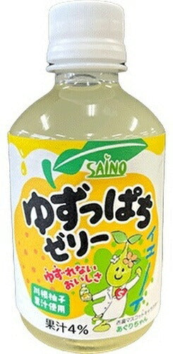 アシード ゆずっぱちゼリー 270ml ペットボトル 24本入 ゼリー飲料 数量限定