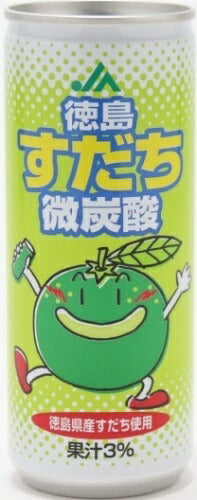 JA全農とくしま 徳島すだち 微炭酸 250ml 缶 60本 (30本入×2 まとめ買い)