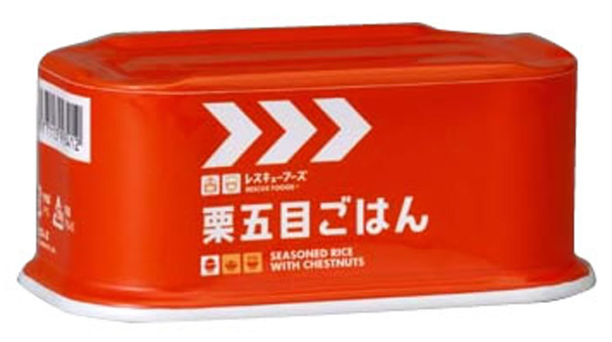 ホリカフーズ レスキューフーズ 栗五目ごはん 200g 缶 24個入×5まとめ買い 〔パックご飯　パックごはん　災害　非常食　長期保存〕