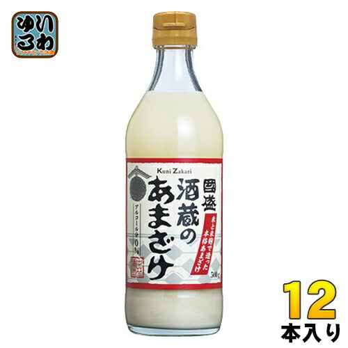 中埜酒造 國盛 酒蔵のあまざけ 500g 瓶 12本入 〔甘酒 あま酒 米麹 國盛〕