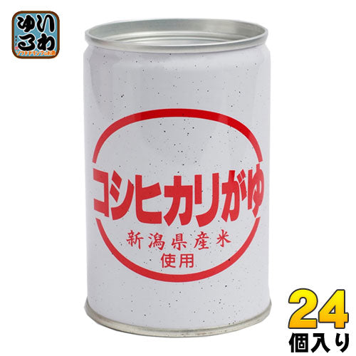 ヒカリ食品 コシヒカリがゆ 280g 缶 24個 (12個入×2 まとめ買い) 〔こしひかり 非常食 缶詰 粥 おかゆ 長期保存 保存食〕