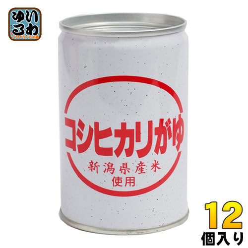 ヒカリ食品 コシヒカリがゆ 280g 缶 12個入 〔こしひかり 非常食 缶詰 粥 おかゆ 長期保存 保存食〕