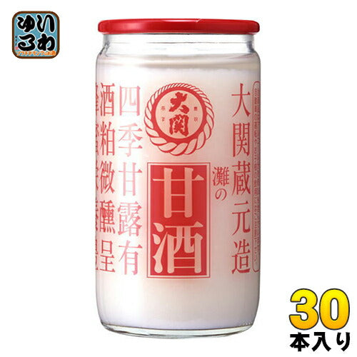 大関 甘酒 190g 瓶 30本入 あまざけ 酒かす