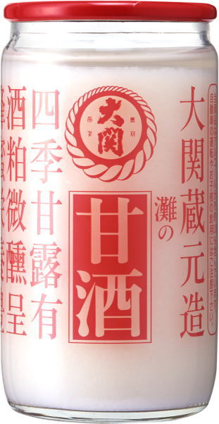 大関 甘酒 190g 瓶 60本 (30本入×2 まとめ買い) あまざけ 酒かす