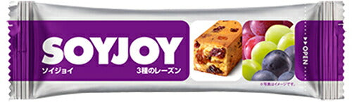 大塚製薬 SOYJOYソイジョイ 3種類のレーズン 48本入 グルテンフリー 栄養食品