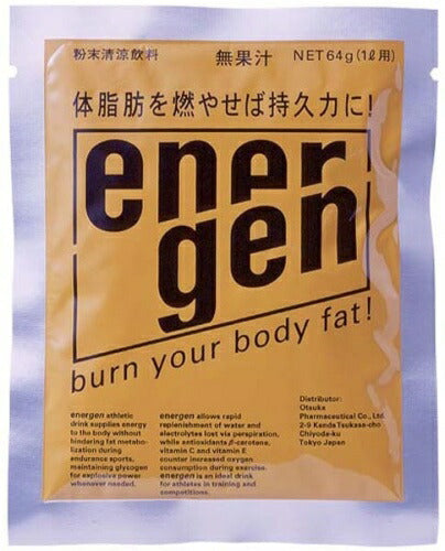 大塚製薬 エネルゲンパウダー 64g(1L用) 100袋入 エネルギー 粉末 補給