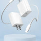 【充電超高速‼】＼Type-C to Type-C／充電器 スマホ充電器 Type-C USB-C 20W 充電器 PD対応 ケーブル一体型  PSE認証品 タイプc 急速 急速充電器 android スマホ 急速 急速充電 充電ケーブル pd充電器