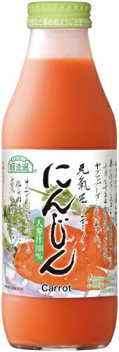 マルカイ 順造選 にんじん 500ml 瓶 24本 (12本入×2 まとめ買い) 野菜ジュース