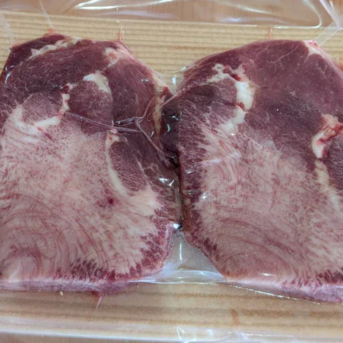 【特上】霜降り 牛タン ステーキ 厚切り 14個（2個入り×7パック）