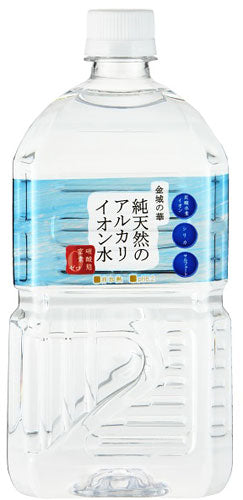 ケイ・エフ・ジー 純天然のアルカリイオン水 金城の華 1L ペットボトル 12本入 天然水 ミネラルウォーター 弱アルカリ性 軟水 島根県産