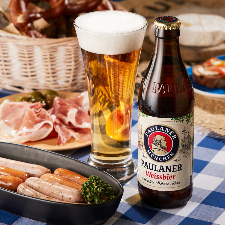 オクトーバーフェスト公式醸造所パウラーナー ヘフェヴァイスビア ラッピング済 ギフト パウラーナー Paulaner ヘフェヴァイス ビール 白ビール 小麦 ドイツ ミュンヘン 330ml 瓶 1本【送料無料】