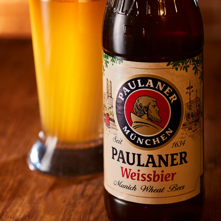 オクトーバーフェスト公式醸造所パウラーナー ヘフェヴァイスビア ラッピング済 ギフト パウラーナー Paulaner ヘフェヴァイス ビール 白ビール 小麦 ドイツ ミュンヘン 330ml 瓶 1本【送料無料】