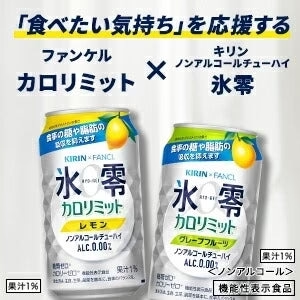 キリン×ファンケル ノンアルコールチューハイ 氷零 カロリミット グレープフルーツ GF  350ml×１ケース/24本