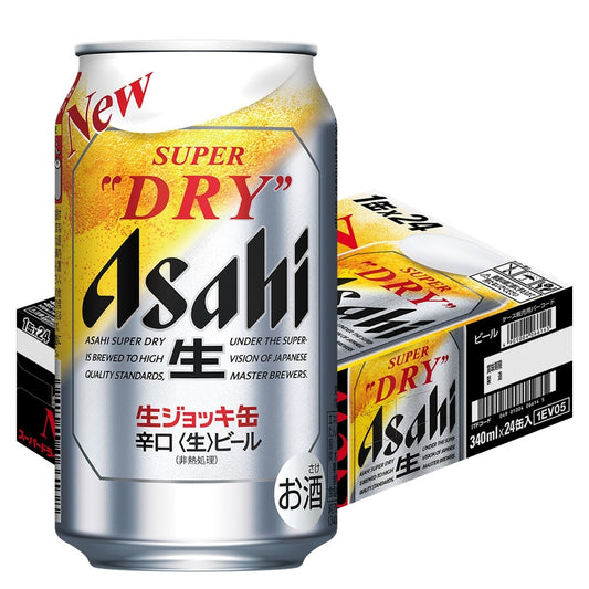 アサヒ スーパードライ 生ジョッキ缶 340ml×1ケース/24本 YTR