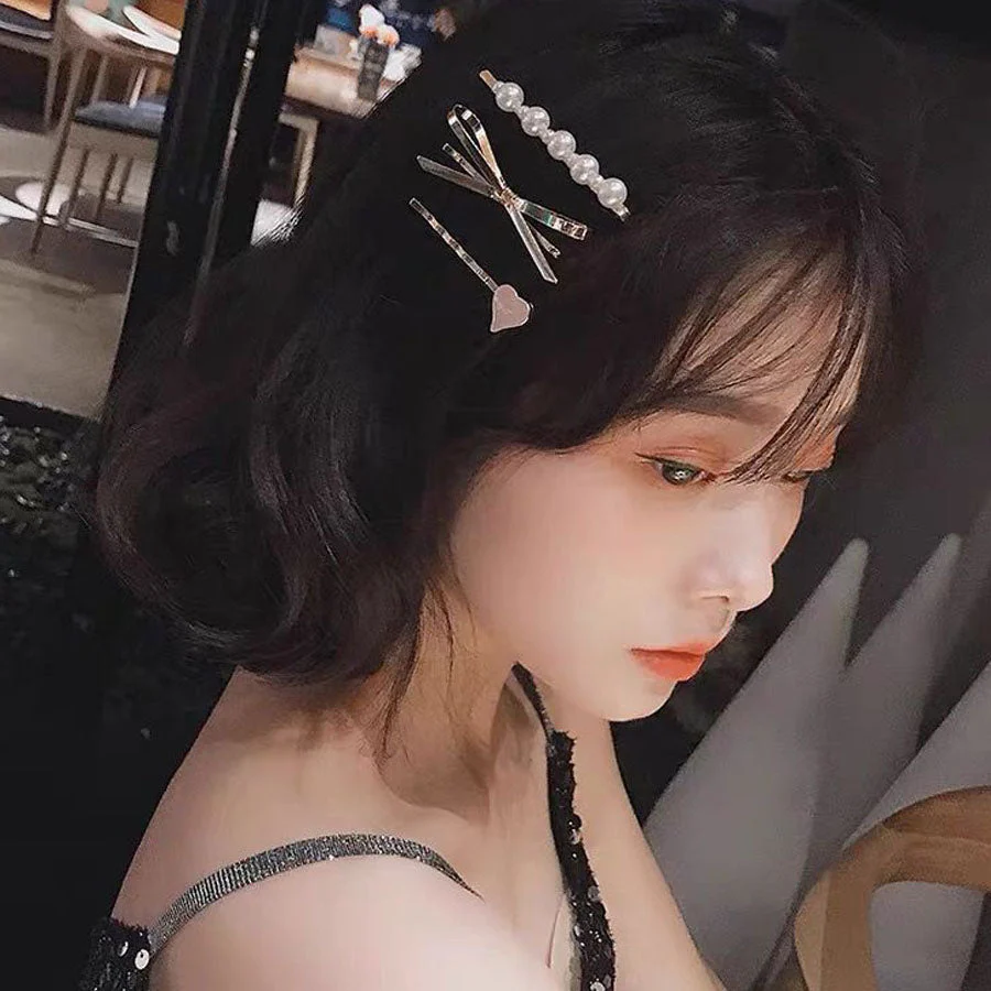 ヘアピン 10本セット パール ヘアクリップ スリーピン パールヘアピン ヘアアクセサリー 前髪 髪留め 髪飾り 結婚式 卒業式 入学式 パーティ レディース 可愛い おしゃれ