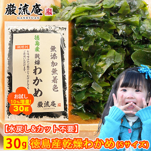 【徳島県産】乾燥わかめ！お試し30g！