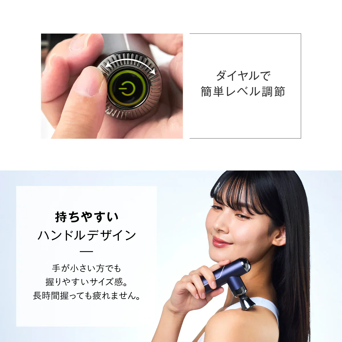 【WAVEWAVE FascialReleaseGun-Little・ブラック】小さいけれどハイパワー！5段階の振動レベルで全身にアプローチ 重さ約230g リリースガン リトル 筋膜リリース ハンディガン リラックス マッサージ用品 ハンディマッサージ 簡易マッサージグッズ コンパクトサイズ ピンポイント