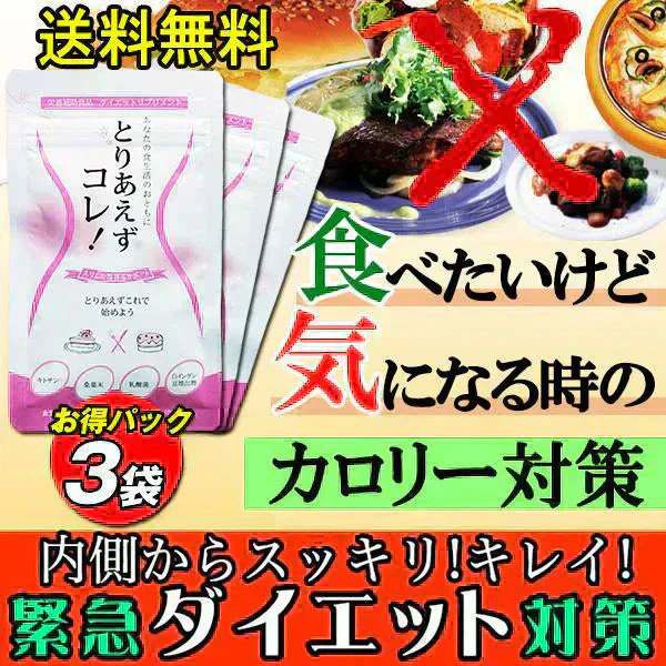 【お得3袋セット・とりあえずコレ!】炭水化物 糖質 脂質 対策 カロリーカット サプリ  ダイエットサプリメント 食事制限無し 白いんげん豆 桑の葉 烏龍茶 乳酸菌 キトサン 体脂肪 フラクトオリゴ糖 カロリーゼロ 糖質制限　糖質カット 日本製 食事制限無し おすすめ 人気 ランキング 効果 強力 最強 カロリーゼロ対策 カロリーコントロール　コントロールサプリ カロリーメイト 国産 日本製 白インゲン ランキング おすすめ 健康食品 通販  ダイエットサプリメント 「福袋」