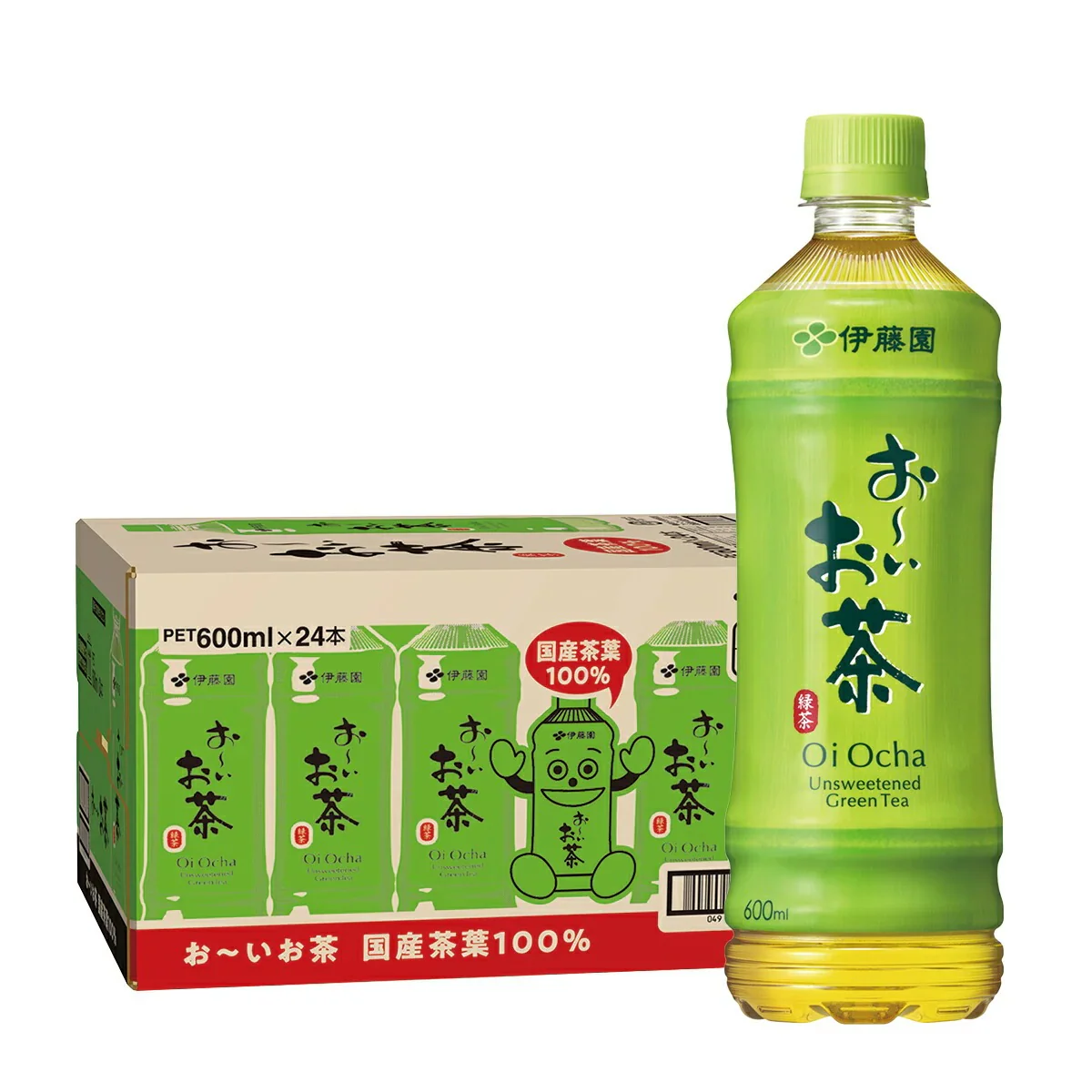 伊藤園 お〜いお茶 緑茶 600ml×１ケース/24本