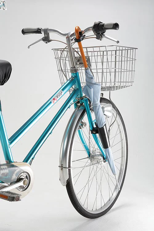 【ブラック】自転車 カサホルダー Ver.21 傘 雨 収納 持運び 厚手 傘かけ 傘おき 電動アシスト 普通自転車 川住製作所