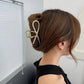 (Cタイプ)キラキラヘアピン　クリップ　花　パール付き　ヘア留め　ヘアアクセサリー　ヘア爪　クランプ　かわいい　オシャレ　髪飾り　大人　春　夏　秋