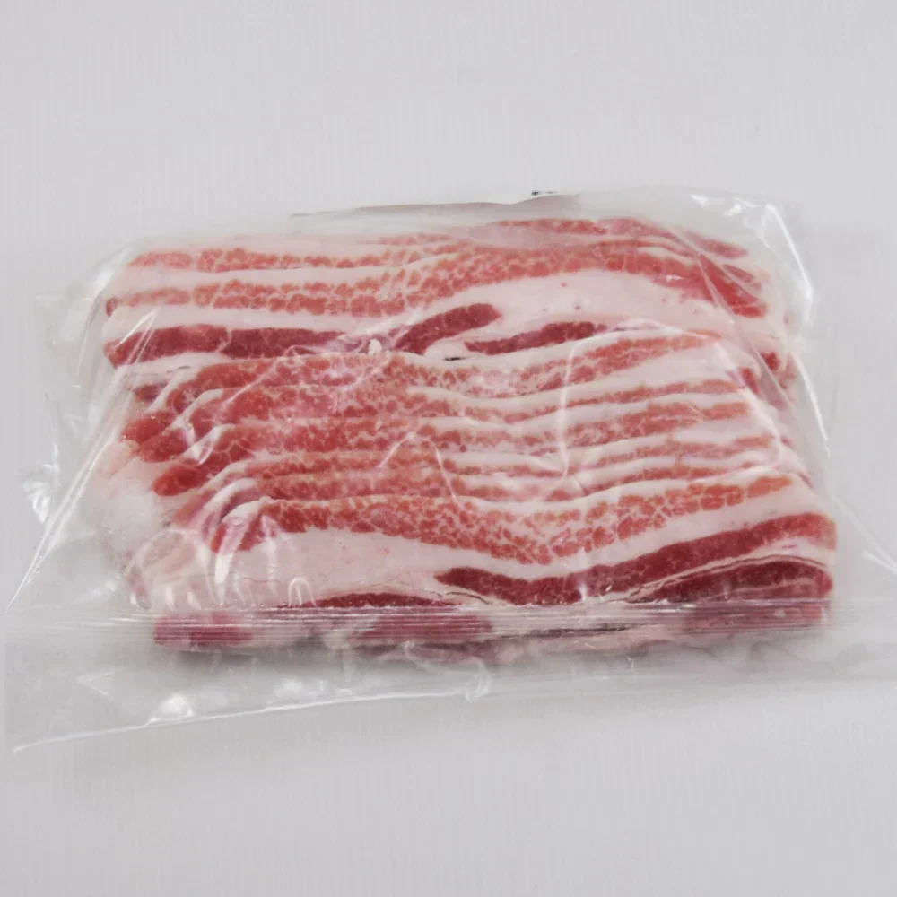 【送料無料】イベリコ豚バラスライス500g×4袋　約4ミリ　カット　イベリコ　豚バラ　バラスライス　バーベキュー　キャンプ飯　スペイン産