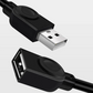 USB延長ケーブル 1m USB2.0 延長コード1メートル USBオスtoメス 充電 データ転送 パソコン テレビ USBハブ カードリーダー ディスクドライバー 対応