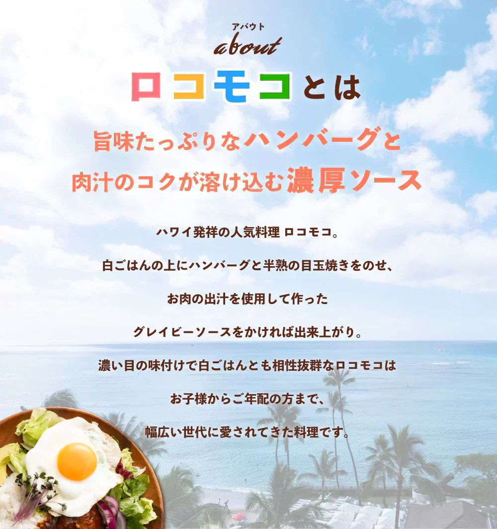 ロコモコ丼の素 4食分 送料無料 食品 お試し ギフト お取り寄せ グルメ レトルト 【ご新規さん限定商品】