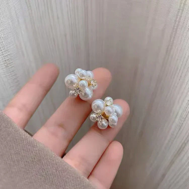 ピアス レディース アレルギー対応 パール 大ぶり おしゃれ 大きい 韓国 金 メッキ キラキラ 結婚式 小ぶり シンプル 大きめ 大きい 上品 かわいい