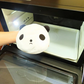 スチームパッド 動物 アニマル キャラクター パンダ フェイス用 電子レンジ 温め ホット＆スチームパッド　アニマル　パンダフェイス