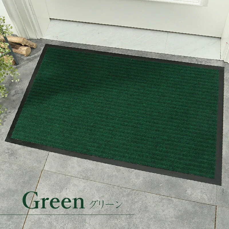 【ブラック 80×120cm】玄関マット 屋外 室内 おしゃれ 北欧 泥落とし 洗える かわいい 風水 大判 40×60cm 50×80cm 60×90cm 80×120cm 120×150cm 無地 滑り止め 業務用 丸洗い 水洗い ドアマット 店舗 飲食店 オフィス 事務所