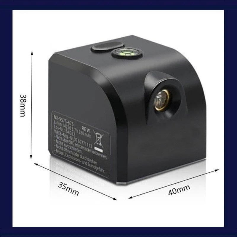 レーザー墨出し器 小型 usb充電式水平器 グリーンレーザー 水準器 屋外 屋内 精確 グリーンライト コンパクト 強力磁石 多様ライン 内装適用 能率を上げ w484D(一字形(横))