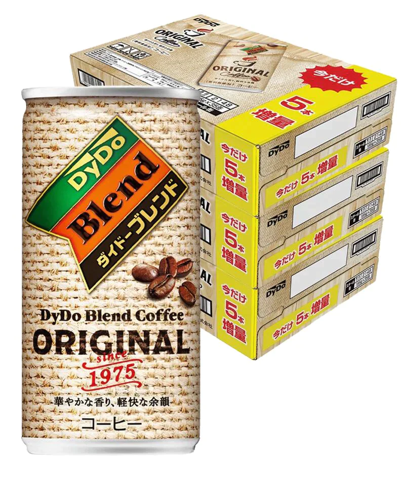 【30缶に＋5缶】DyDo ダイドー ブレンドコーヒー 缶 185ml×90本 15本増量