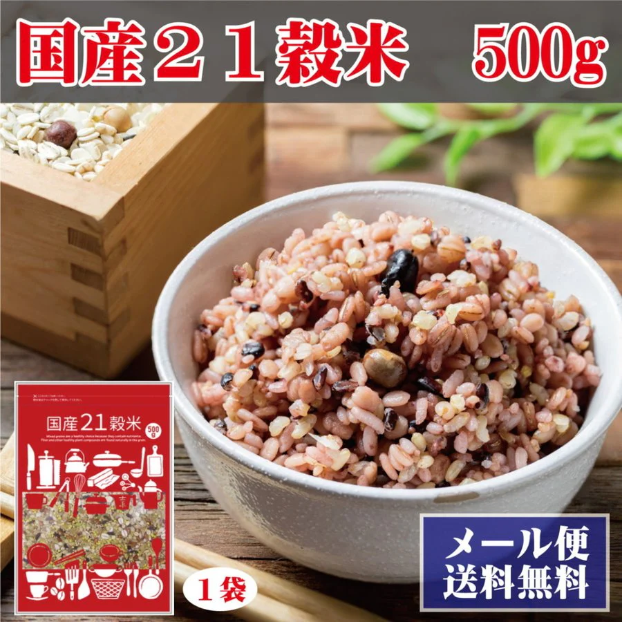 国産 ２１穀米　500ｇ×１袋