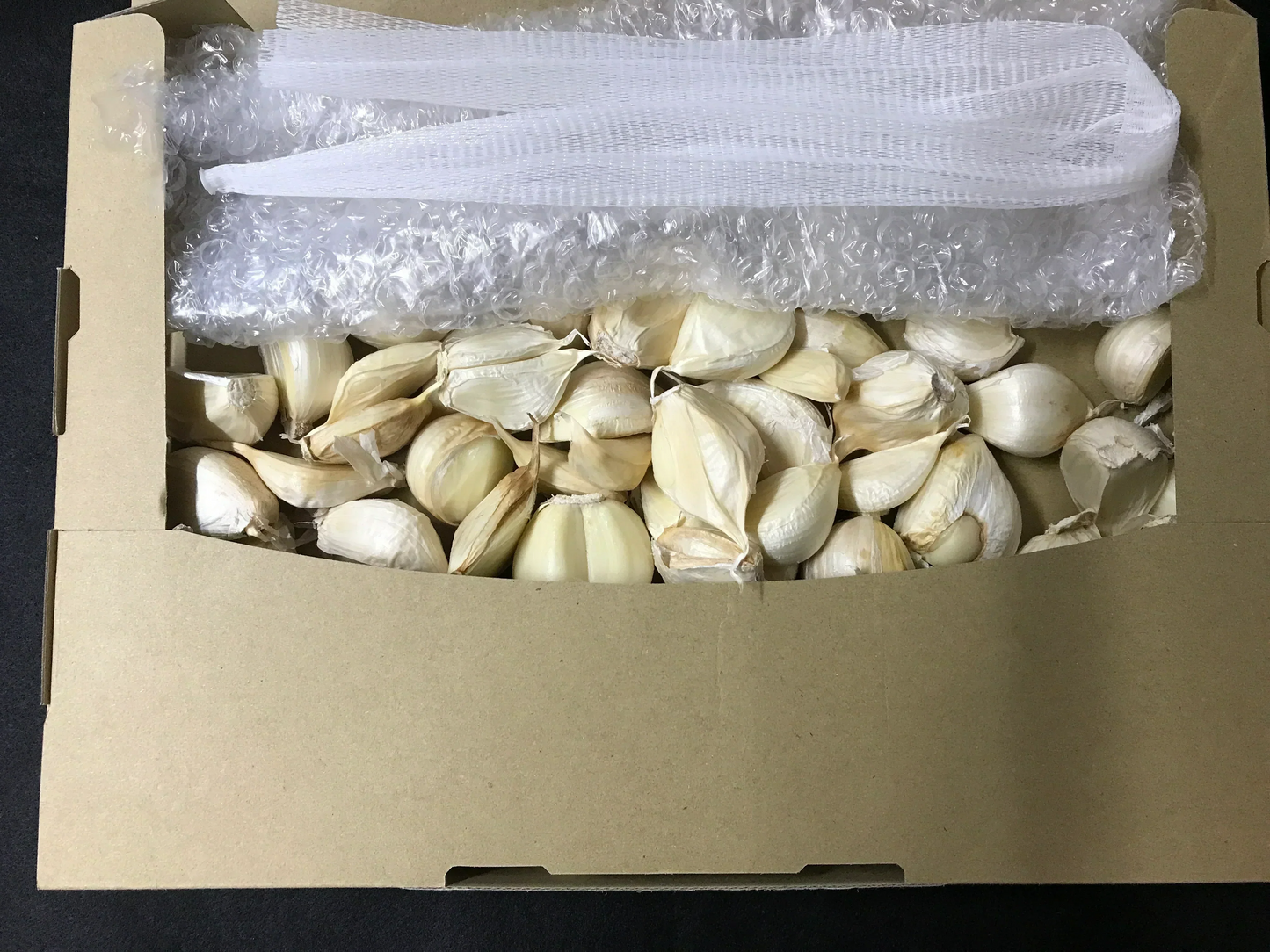 【わけあり品】令和7年度産 青森県産ホワイト六片種にんにく バラ 500g【高糖度】