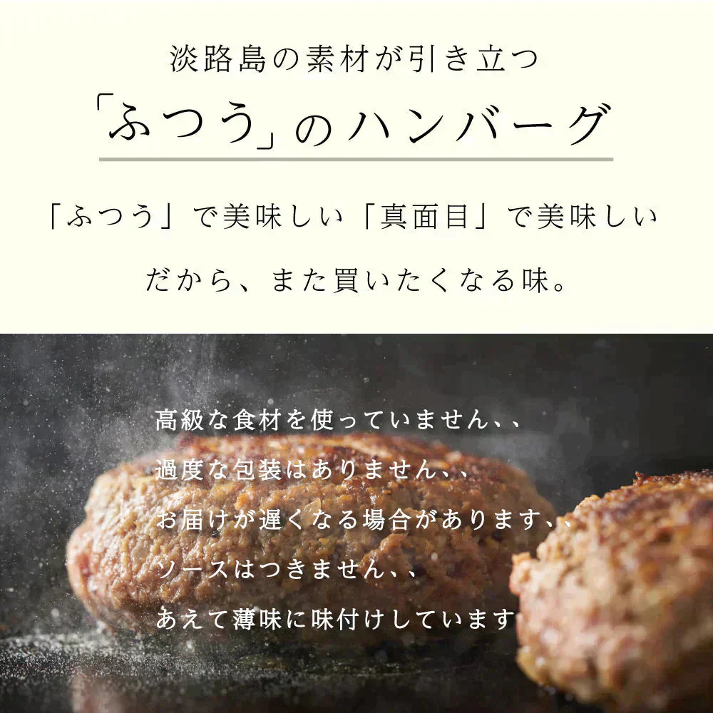 無添加 淡路島ハンバーグ 120g×10個