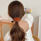 (ワインレッド)ヘアゴム ヘアクリップ ポニーリング 団子 シュシュ ヘアアクセサリー かわいい オシャレ 髪飾り
