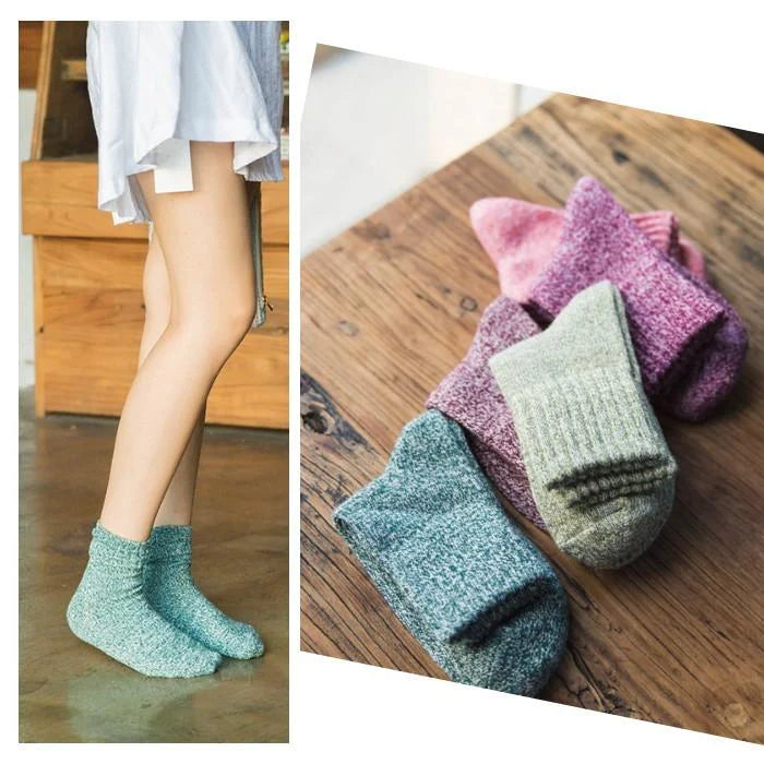 【予約商品・発送時期は商品説明に記載】レディース 靴下 暖かい かわいい ソックス 5足 セット 無地 春 秋冬 柄 おしゃれ あったか インスタ映え 送料無料 ギフト プレゼント