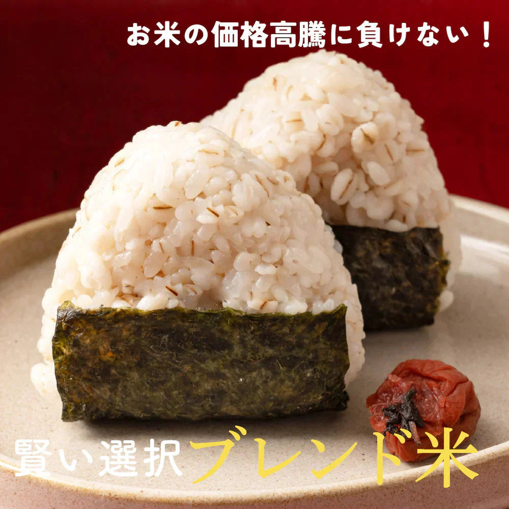 雑穀 雑穀米 国産 家計お助け米 押麦ミックス 10kg(1kg×10袋)