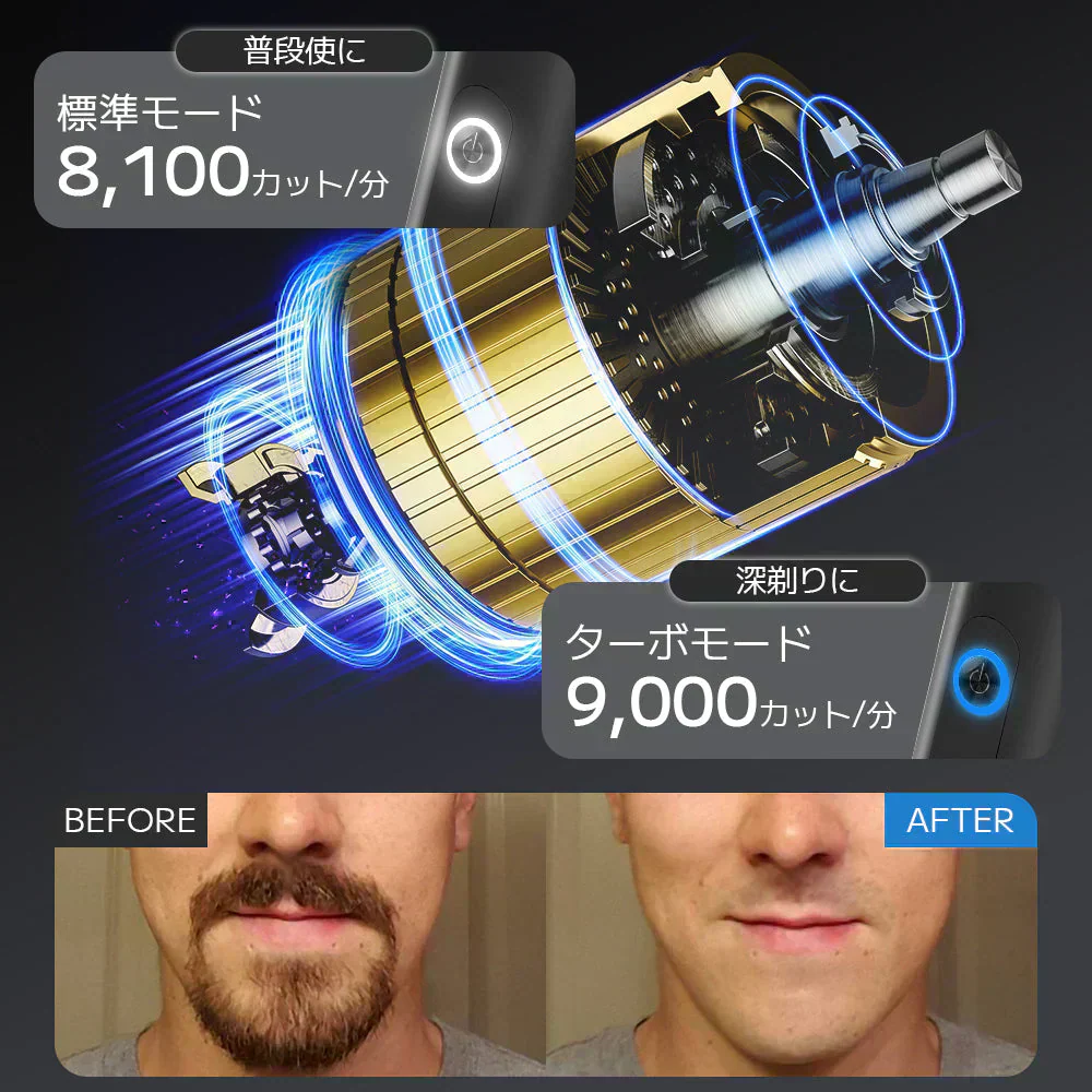 メンズシェーバー 電気シェーバー 髭剃り 電動髭剃り 電気カミソリ 回転式 お風呂剃り シェーバー 充電式 深剃り 電動シェーバー 電気かみそり ヒゲソリ 電動 男性 メンズ 髭 Sarlisi フェイスシェーバー 防水 ひげ AD0G20