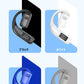【携帯2台同時接続】ワイヤレスイヤホン 片耳 bluetooth5.5 左右耳兼用 180度回転 耳掛け式 ブルートゥースイヤホン 耳を塞がない オープン式 快適 iPhone/Android適用 ハンズフリー s134A(ブラック)