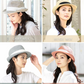 【XL58.5-61cm-グレーミックス】 【ミックスペーパーソフトHAT】
